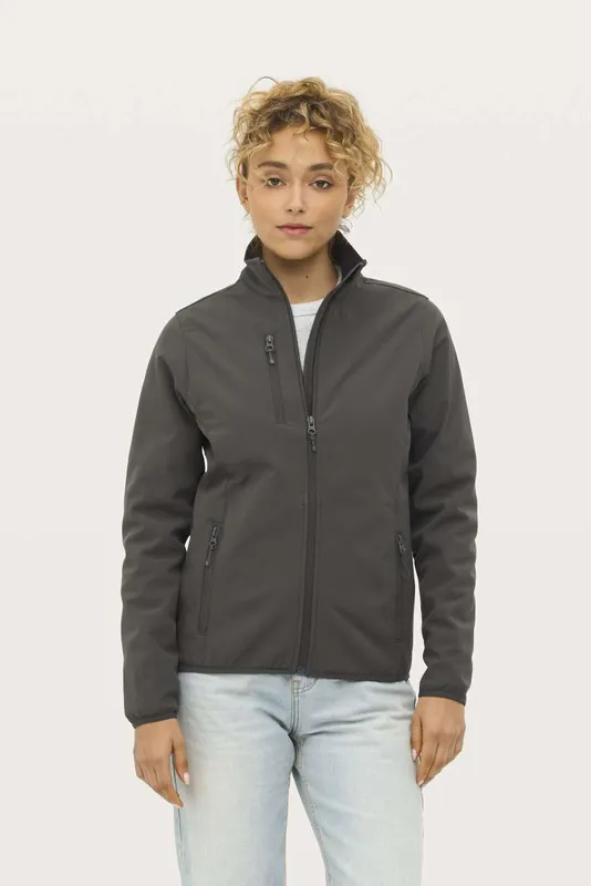 Jachetă softshell damă SOL'S Radian Softshell Zip
