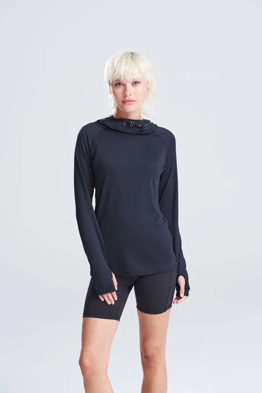 Tricou damă Just Cool Cool Cowl Neck Top