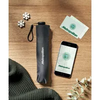 Umbrelă pliabilă ultraușoară personalizată, vedere zona de personalizare