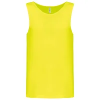Vestă bărbați Proact Sports Vest personalizată, galben