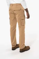 Pantaloni bărbați Kariban Multipocket Trousers personalizați, pe model