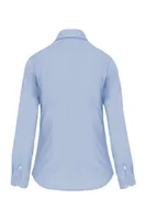 Cămașă damă Kariban Stretch personalizată, albastru