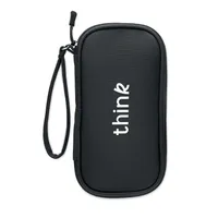 Pouch organizator 600D RPET personalizat, vedere zona de personalizare