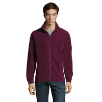 NORTH Jachetă Fleece personalizat, burgundy