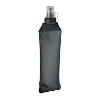 Sticlă de apă pliabilă 500ml personalizată, vedere spate