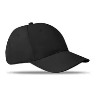 Șapcă baseball cu 6p 160gr personalizată, negru