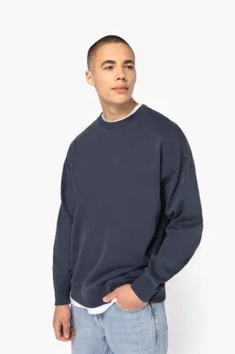Bluză unisex Native Spirit Washed Effect Oversize Round Neck personalizată