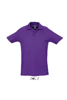 Tricou polo bărbați SOL'S Spring II Pique personalizat, violet