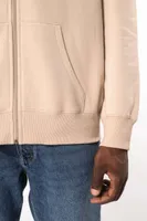 Hanorac unisex Kariban Full Zip personalizat, pe model