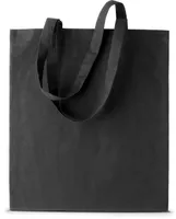 Sacoșă Kimood Basic Shopper personalizată, negru, în context