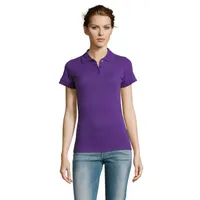 PRIME WOMEN POLO 200g personalizat, dark purple