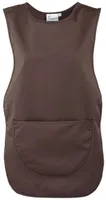damă Premier Pocket Tabard personalizată, maro