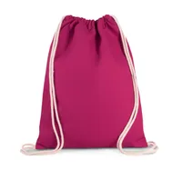 Geantă Kimood Drawstring With Thick Straps personalizată, roz, în context
