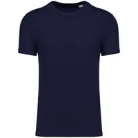 Tricou unisex Spasso Eco-friendly Organic Cotton And Linen personalizat, albastru