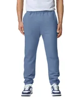 Pantaloni bărbați Gildan Softstyle™ Midweight Adult Pocket Sweatpants personalizați, albastru