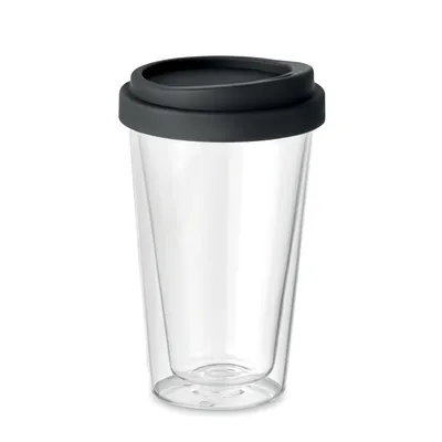 Pahar de borosilicat de 350ml personalizat