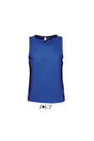 Tricou bărbați SOL'S Justin Tank Top personalizat, albastru