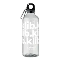 Sticlă RPET 500ml personalizată, vedere zona de personalizare
