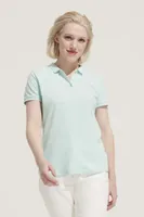 Tricou polo damă SOL'S Planet personalizat, pe model