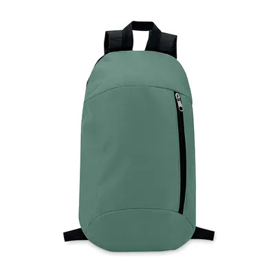 Rucsac cu buzunar frontal. personalizat, verde închis