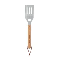 Spatulă BBQ din lemn de fag personalizată, vedere zona de personalizare