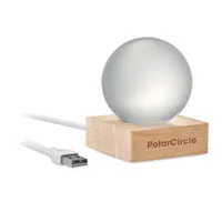 Glob de sticlă LED personalizat