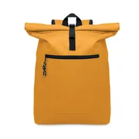 Rucsac rolltop 600Dpolyester personalizat, ochre