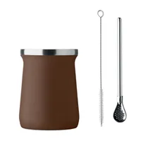 Pahar Yerba mate personalizat, vedere spate