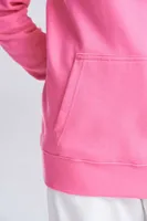 Hanorac damă Just Hoods College personalizat, pe model