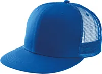 Șapcă K-UP Trucker Flat Peak 6 Panels personalizată, albastru