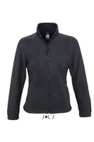 Jachetă polar damă SOL'S North Zipped Fleece personalizată, gri