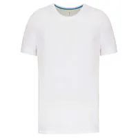 Tricou bărbați Proact Recycled Round Neck Sports personalizat, alb