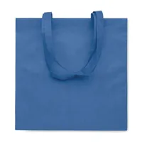 Sacosă cumpărături RPET nețesut personalizată, albastru regal