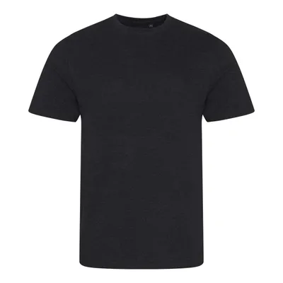 Tricou bărbați Just Ts Tri-blend T personalizat, negru