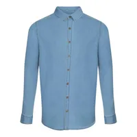 Cămașă bărbați So Denim Jack Denim personalizată, pe model