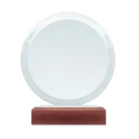 Placheta de premiere rotundă personalizată, vedere detaliu