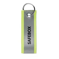 Breloc reflectorizant personalizat, vedere zona de personalizare