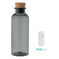 Sticlă Tritan Renew™ de 500 ml personalizată, gri transparent