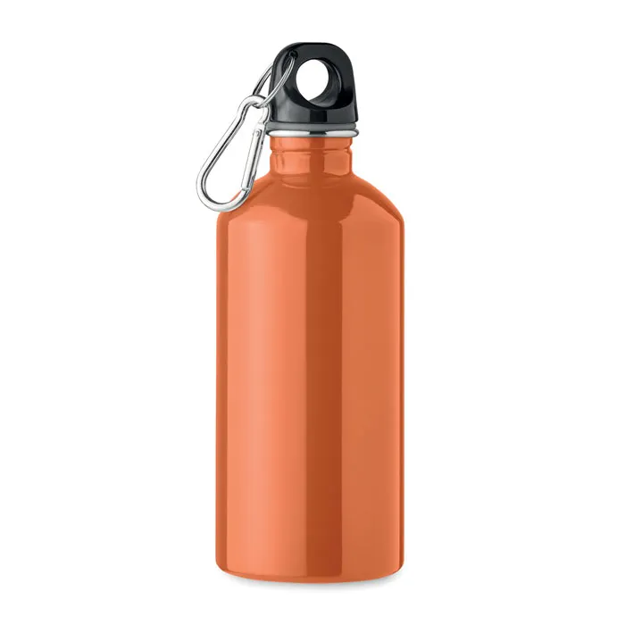Sticlă cu un singur strat 500ml personalizată, portocaliu