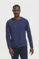 Tricou cu mânecă lungă bărbați SOL'S Imperial Lsl personalizat, pe model