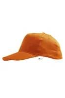 Șapcă copii SOL'S Sunny Five Panels personalizată, portocaliu