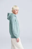 Bluză damă Just Hoods College Zoodie personalizată, pe model