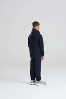 Hanorac copii Just Hoods Organic personalizat, pe model