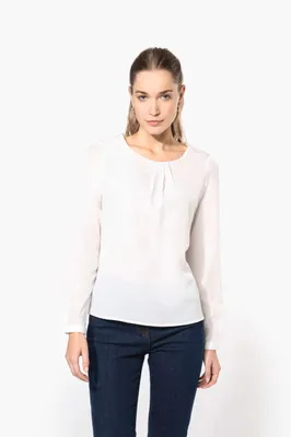 Cămașă damă Kariban Crepe Blouse