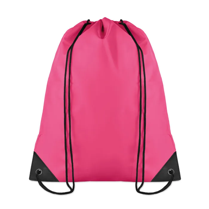 Rucsac cu şnur personalizat, fucsia