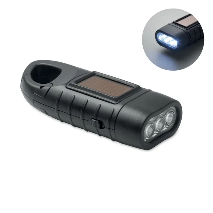 Lanternă solară cu manivelă dinam personalizată