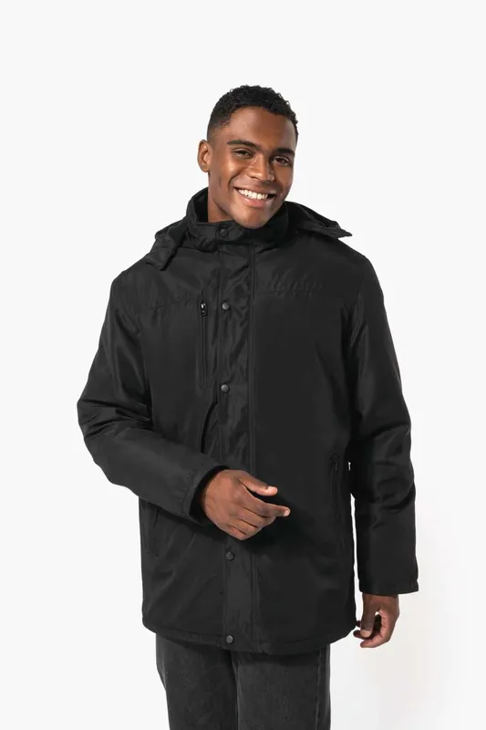 Hanorac bărbați Kariban Parka With Removable Hood