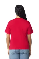 Tricou damă Gildan Heavy Cotton™ personalizat, pe model