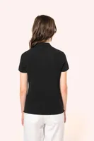 Tricou polo damă Kariban Premium Short-sleeved Supima® personalizat, pe model