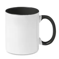 Cană colorată pentru sublimare personalizată, negru